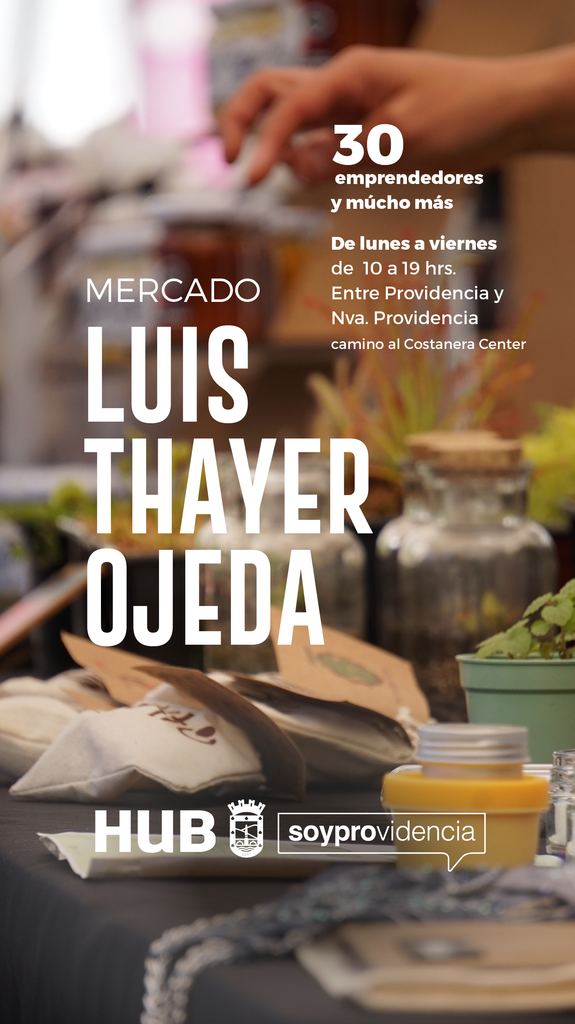 Desde el 13 al 17 y del 20 al 24 de junio encuéntranos en Mercado Luis Thayer Ojeda