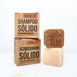 Pack Shampoo y Acondicionador Sólido (Barra) Cabello Seco | Cosmética Sólida