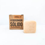 Acondicionador Sólido de Naranja - Plátano para Cabello Seco 40 g | Vegano | Libre de Crueldad | Cosmética Eco-Friendly