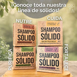Shampoo Sólido de Manzanilla para Todo Tipo de Cabello 60g | Vegano | Libre de Crueldad | Cosmética Eco-Friendly