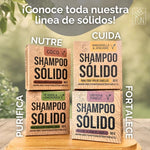Shampoo Sólido de Té Verde Lemongrass para Cabello Graso 60g | Vegano | Libre de Crueldad | Cosmética Eco-Friendly