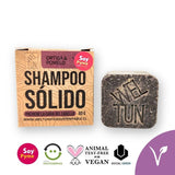 Shampoo Sólido de Ortiga-Pomelo Anticaída 60g | Vegano | Libre de Crueldad | Cosmética Eco-Friendly