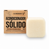 Acondicionador Sólido de Almendra 40 g. Para Ondas y Rulos