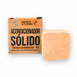 Acondicionador Sólido de Naranja y Plátano 40 g. Para Cabello Seco