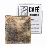 Jabón Artesanal de Café 110 g — Exfoliante Natural y Antioxidante