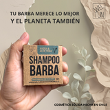 Shampoo Sólido para Barba 60g | Refrescante & Suavizante