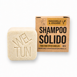 Shampoo Sólido de Manzanilla 60 g — Caspa y Cuero Cabelludo Sensible