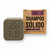 Shampoo Sólido de Ortiga y Pomelo 60 g — Anticaída y Fortalecedor