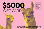 GIFT CARD $5.000 - weltunvidasustentable