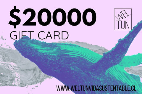 GIFT CARD $20.000 - weltunvidasustentable